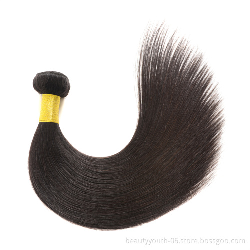 Beauty Youth 12a grade straight cuticle aligned hair from buy now pay later hair weave
